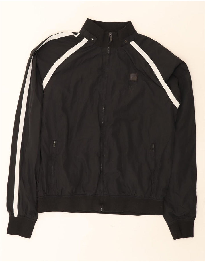 Fila Bomberjakke til mænd UK 40 Large Black Colourblock Polyester