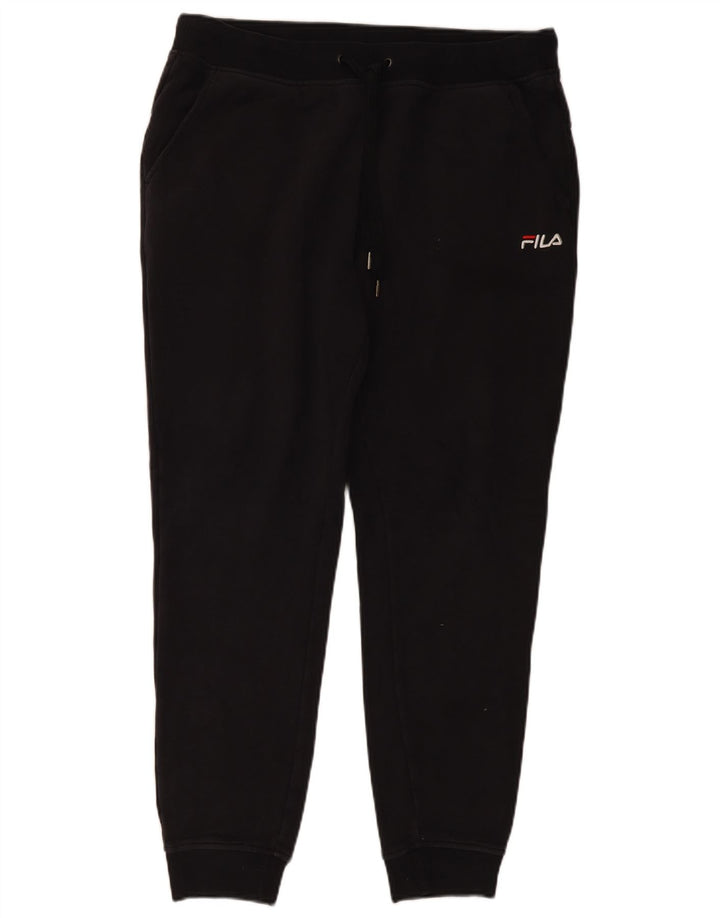 Fila Herre træningsdragt Bukser Joggers Large Sort Bomuld