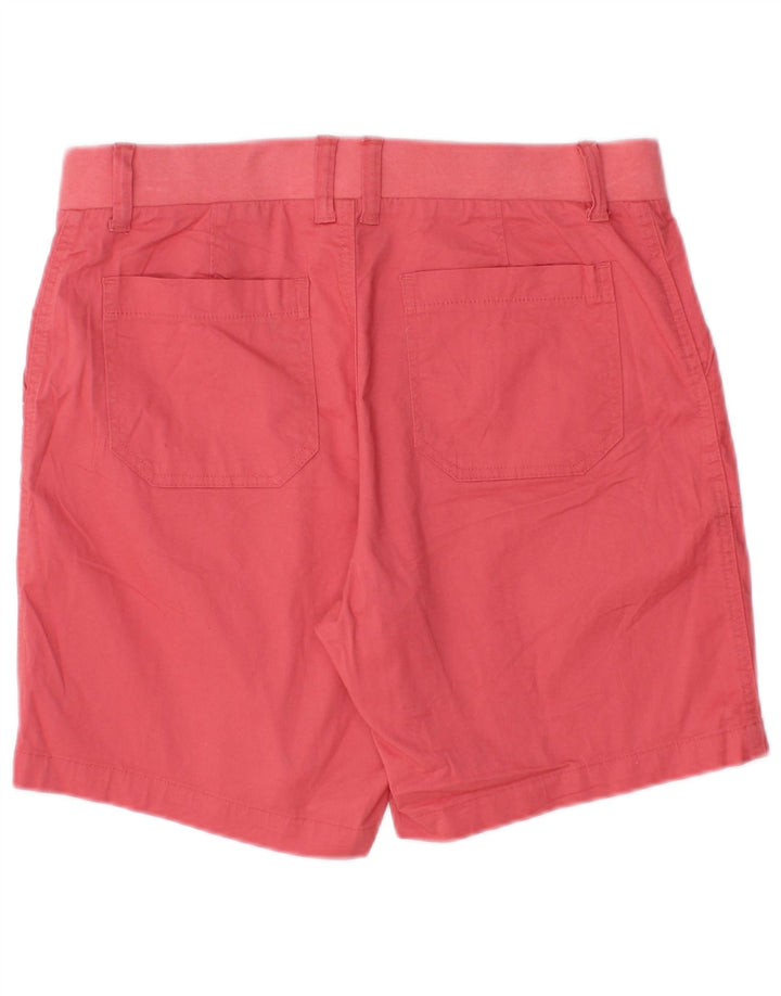 Lee kvinders mellemhøjde Regular Fit Bermuda Shorts US 10 Large W30 Pink Bomuld