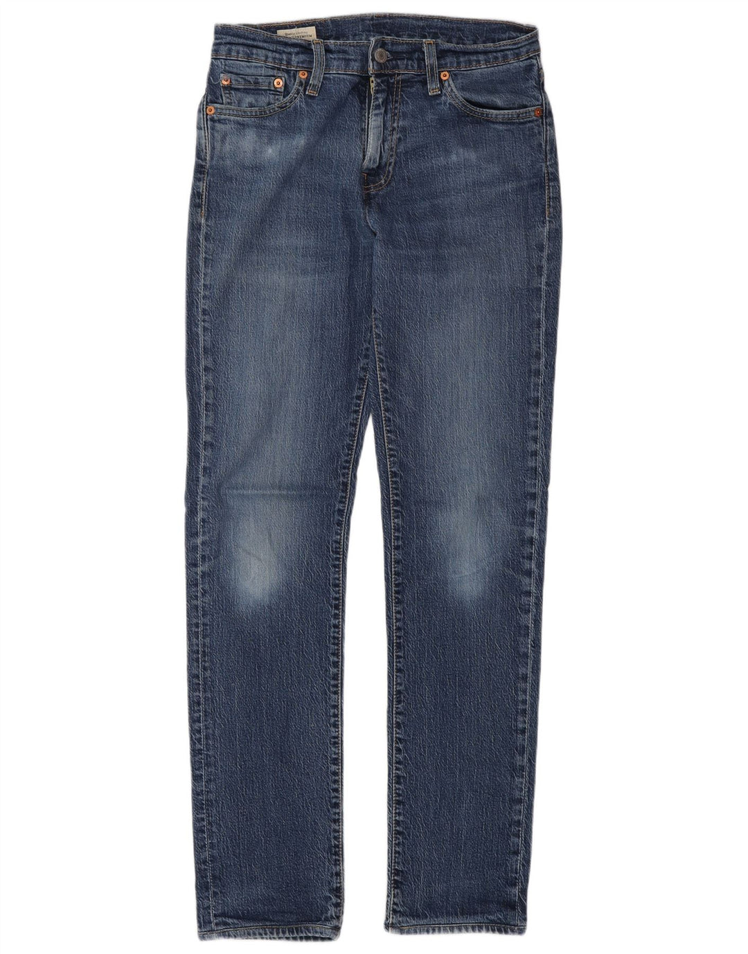 LEVI'S Herre 511 Slim Jeans W29 L34 Blå Bomuld