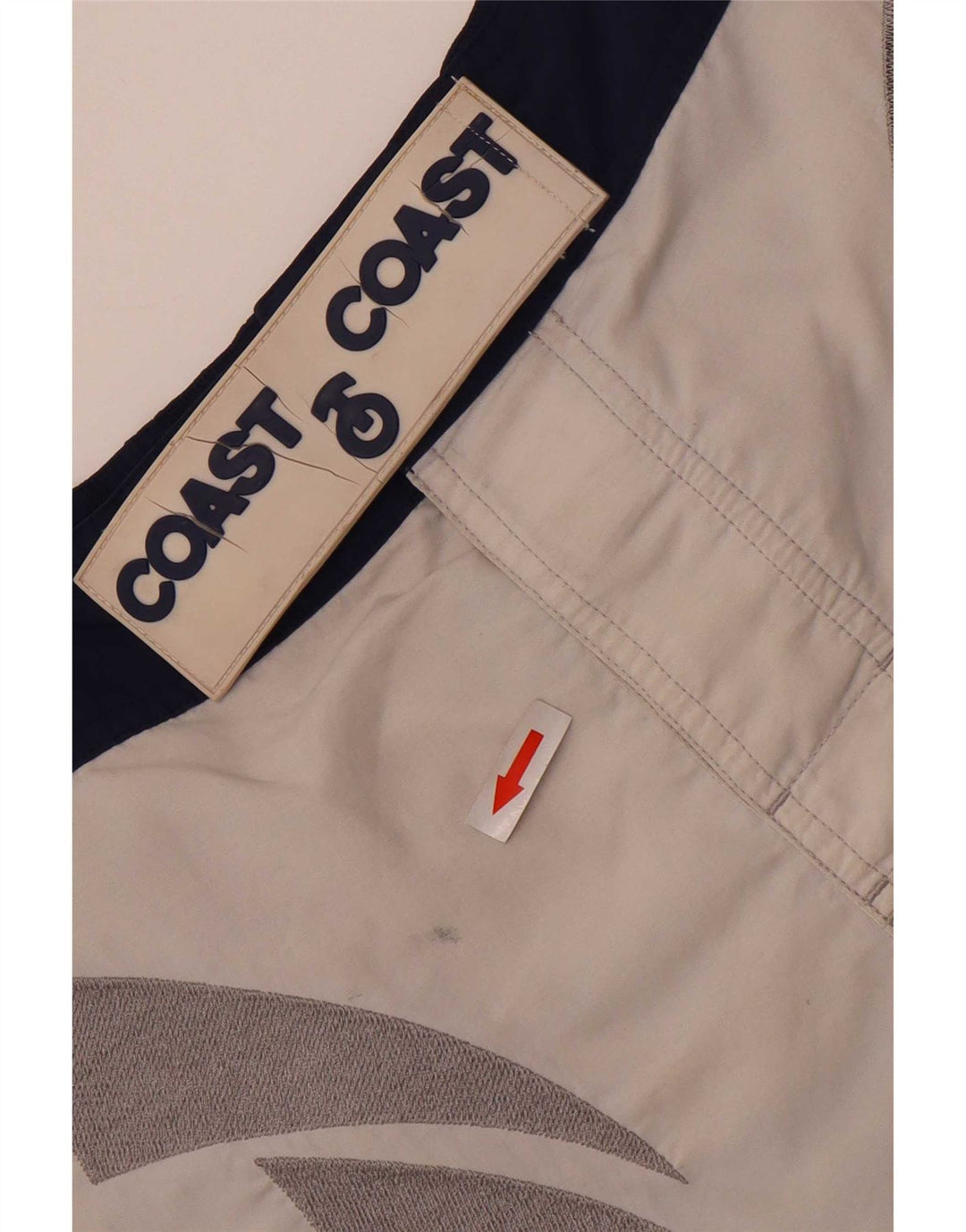 Coast Herre grafiske svømmeshorts Små marineblå Colourblock Polyamid