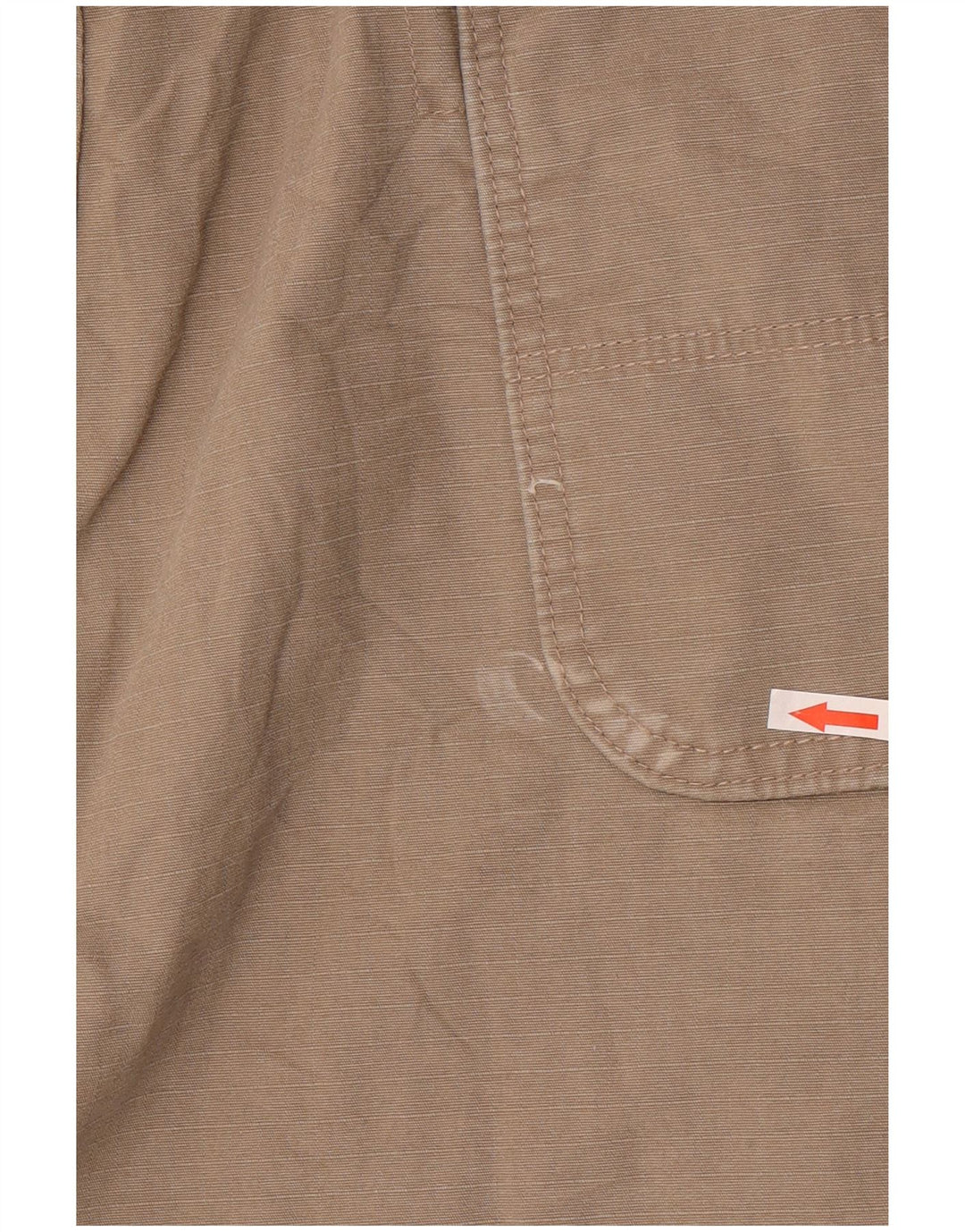Wrangler Herre Cargo Shorts W42 2XL Beige Bomuld