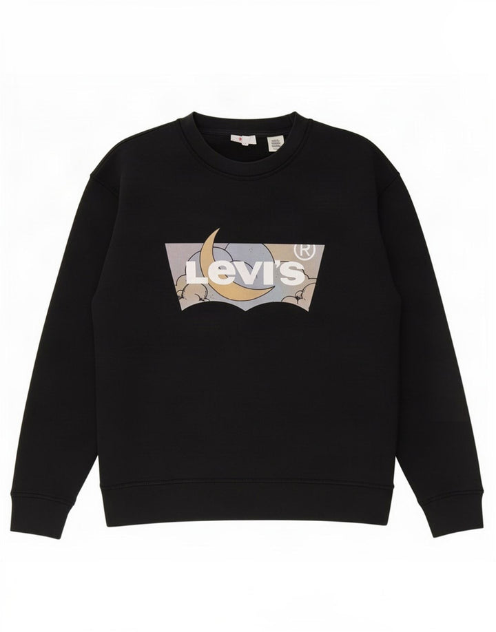 Levi's Grafisk sweatshirt til mænd, lille sort