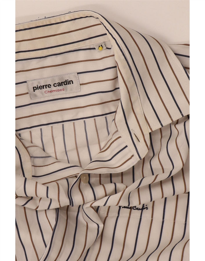 Pierre Cardin Herreskjorte str. 41 Medium Hvidstribet