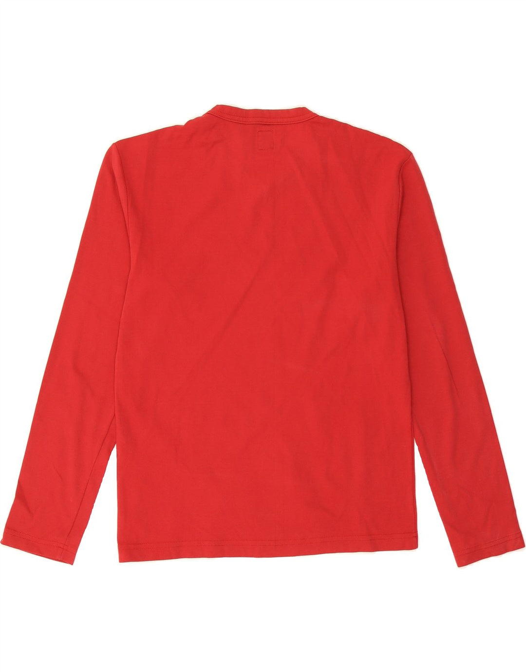 ENERGIE Womens Top Long Sleeve UK 14 Large Red Polyamide Vintage Energie and Second-Hand Energie from Messina Hembry 