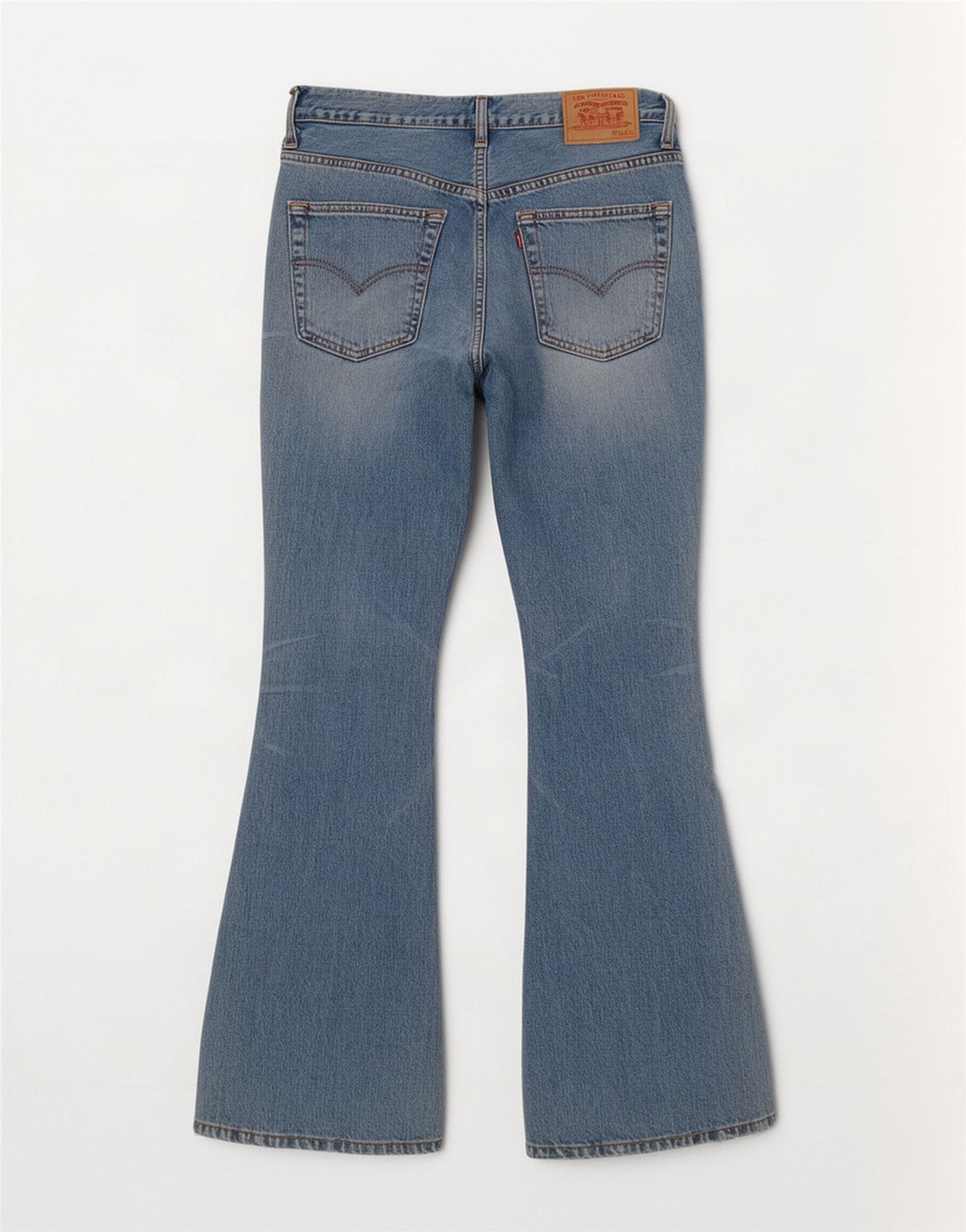 Levi's Dame 516 Bootcut Jeans W34 L32 Blå