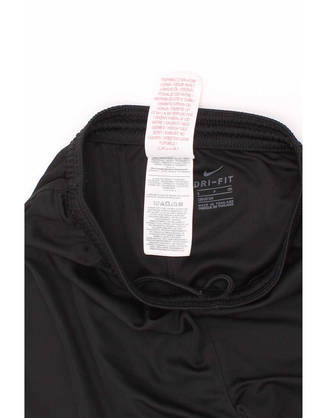 Nike Boys Dri Fit sportsshorts 8-9 år Small Black Colourblock Polyester