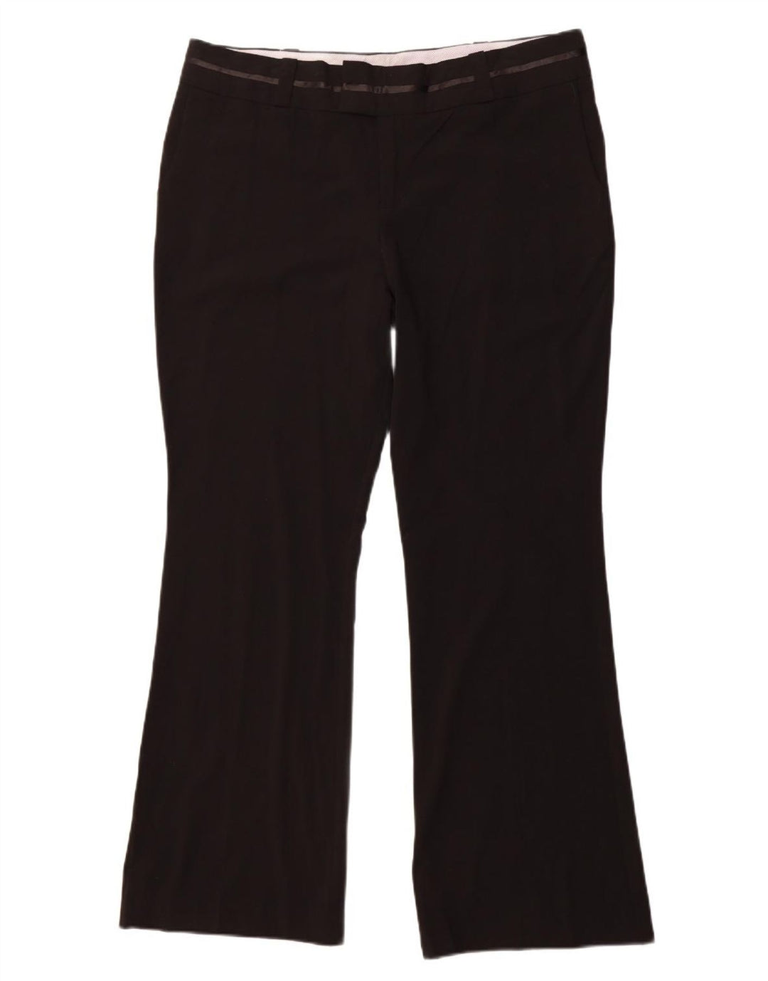 MOSSIMO Damebukser med høj talje bootcut US 16 2XL W38 L32 Sort