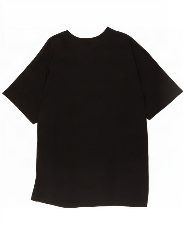 Vans Herre Loose Fit Grafisk T-Shirt Top XL Sort Bomuld