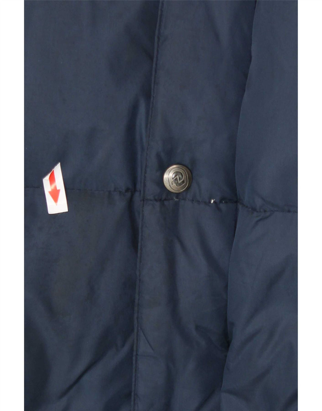 Invicta Herre Hooded Loose Fit Polstret Jakke UK 38 Medium Navy Blue