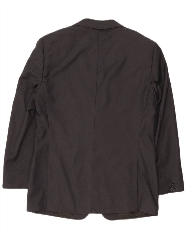 Gian Marco Venturi Herre 2-knap 2-delt jakkesæt IT 48 Medium W32 L26 Grå