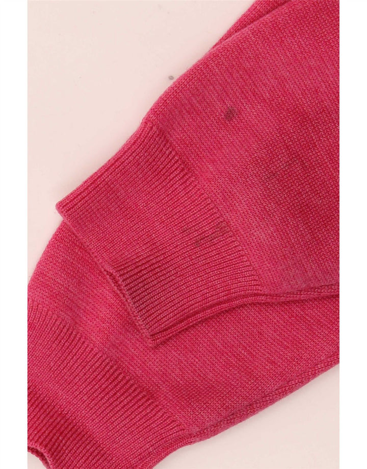 Vintage herre cardigan sweater 2XL Pink