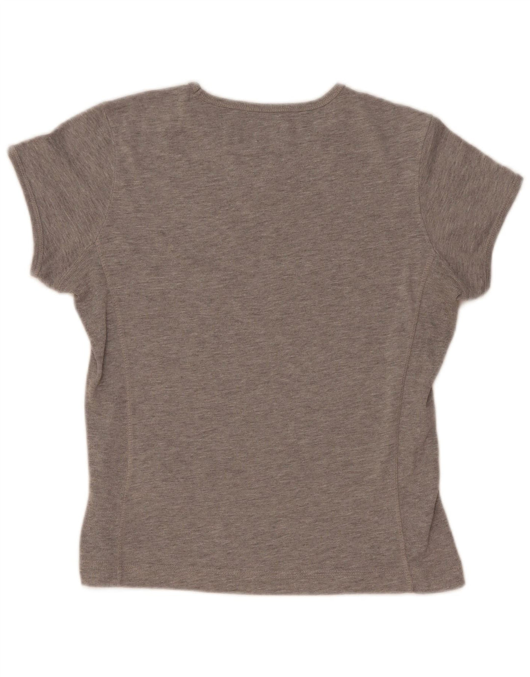 Champion Womens Heritage Classics T-Shirt Top UK 14 Large Grey Flecked