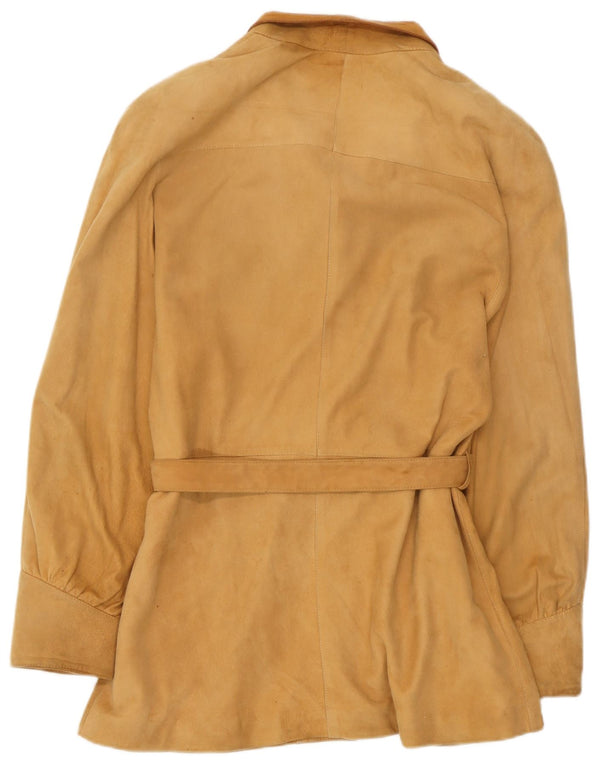 Vintage dame ruskindsjakke IT 44 Medium Beige