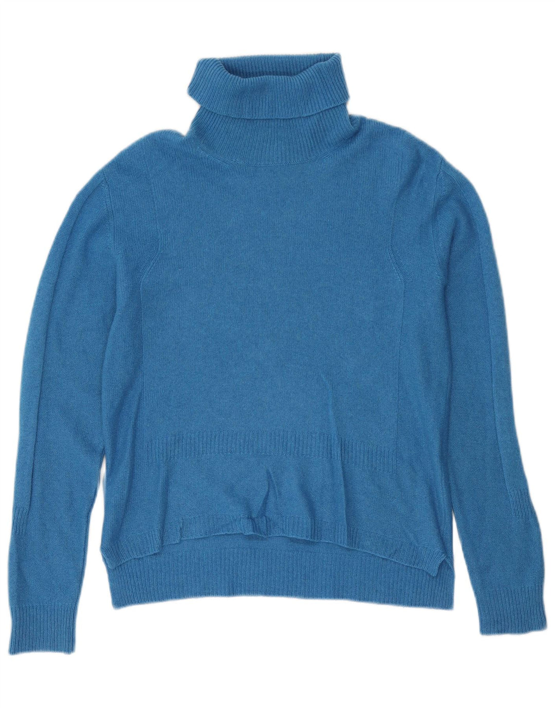 Max & Co. Dame Rullehals sweater UK 12 Medium Blue Cashmere