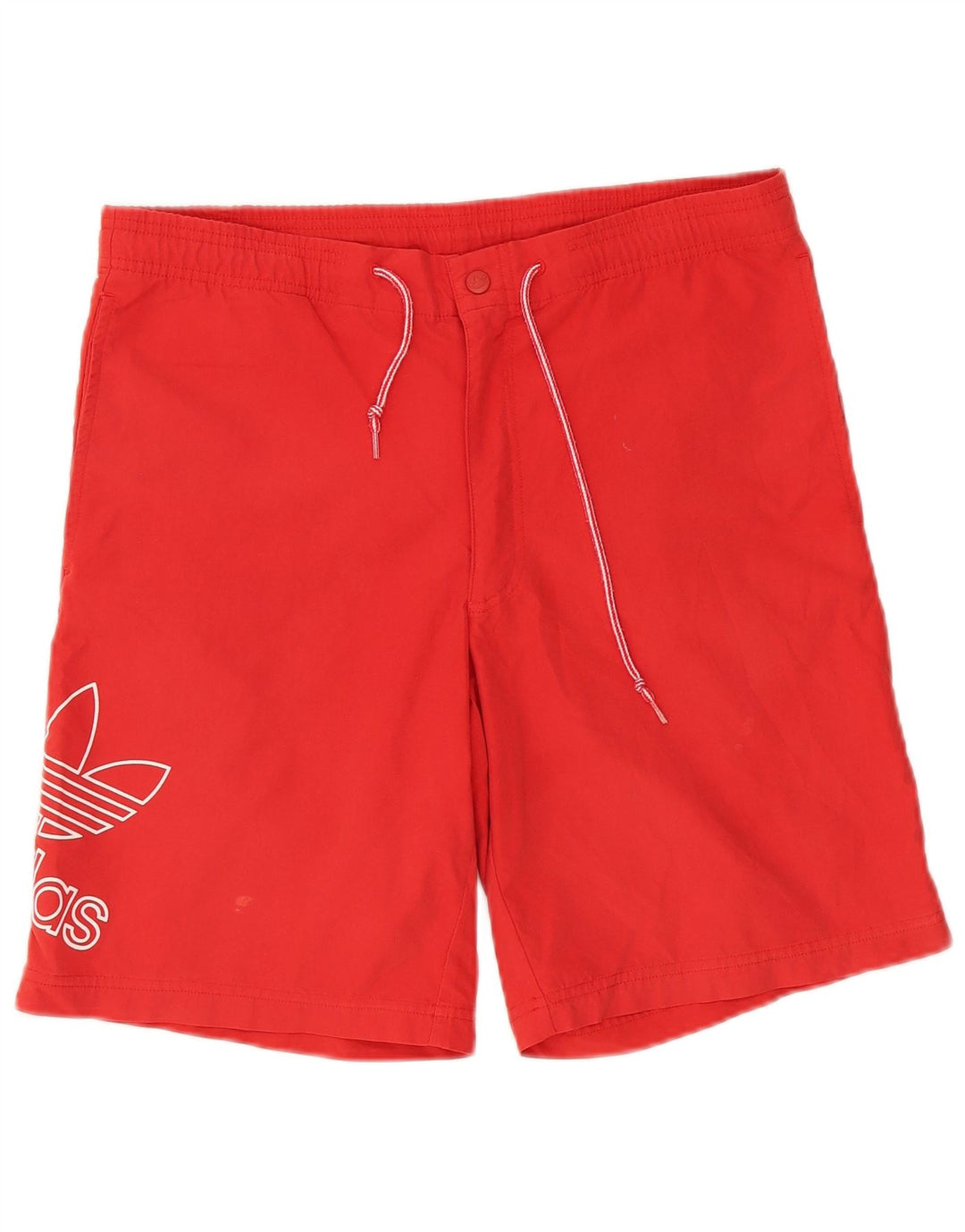 Adidas Grafiske Casual Shorts til mænd Små W29 rød bomuld