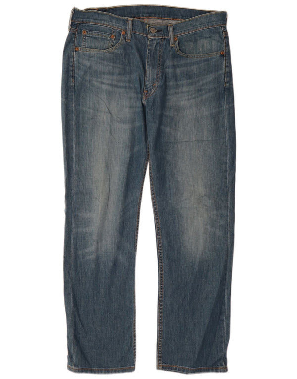 Levi's Herre 514 Straight Jeans W32 L30 Blå Bomuld