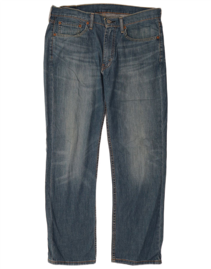 Levi's Herre 514 Straight Jeans W32 L30 Blå Bomuld