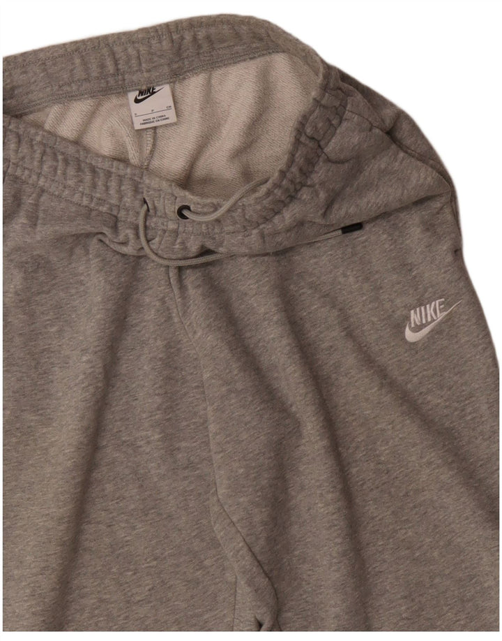 Nike træningsdragt bukser til mænd, joggers, små grå flækkede bomuld