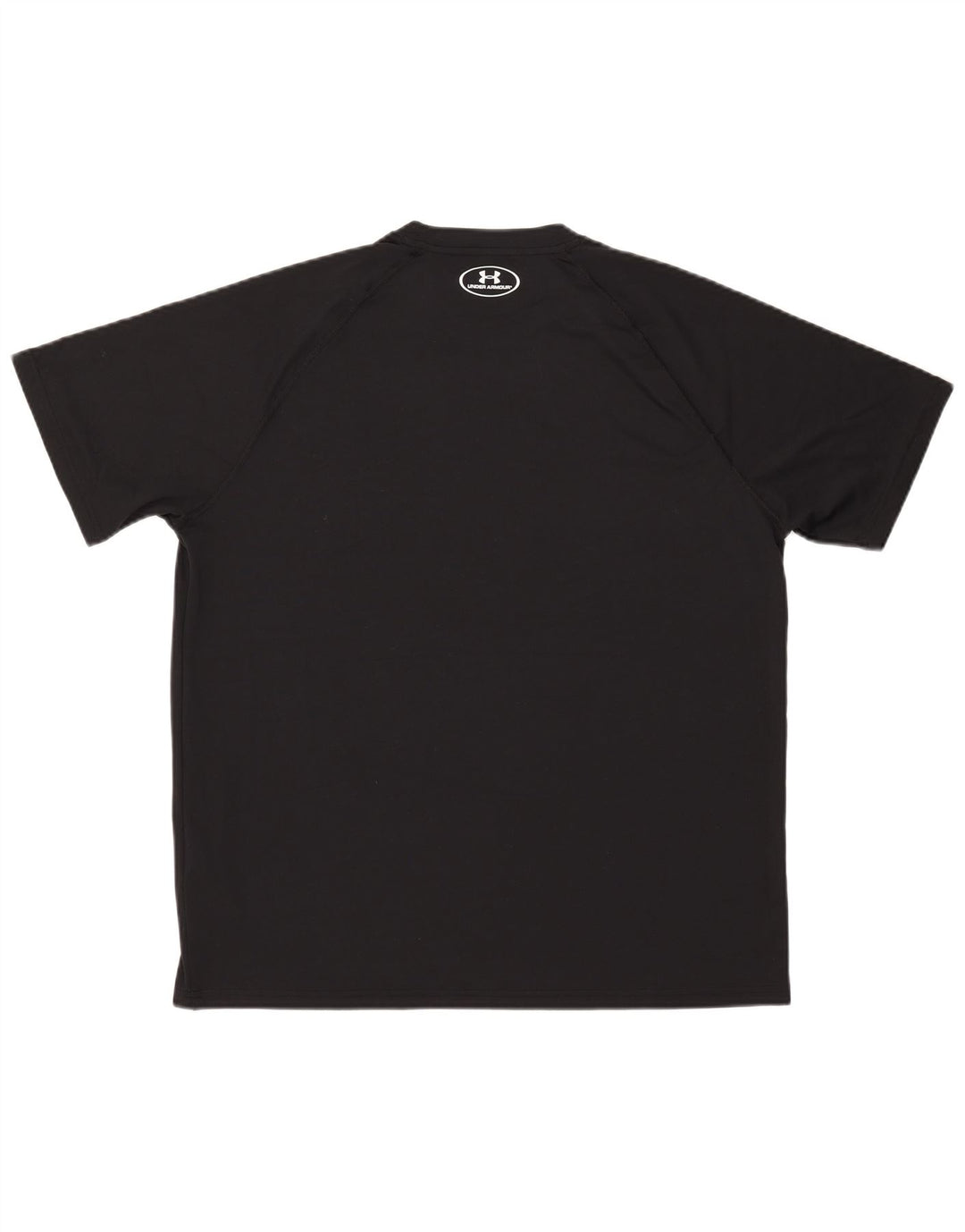 Under Armour Herre Heat Gear T-Shirt Top Stor Sort Polyester