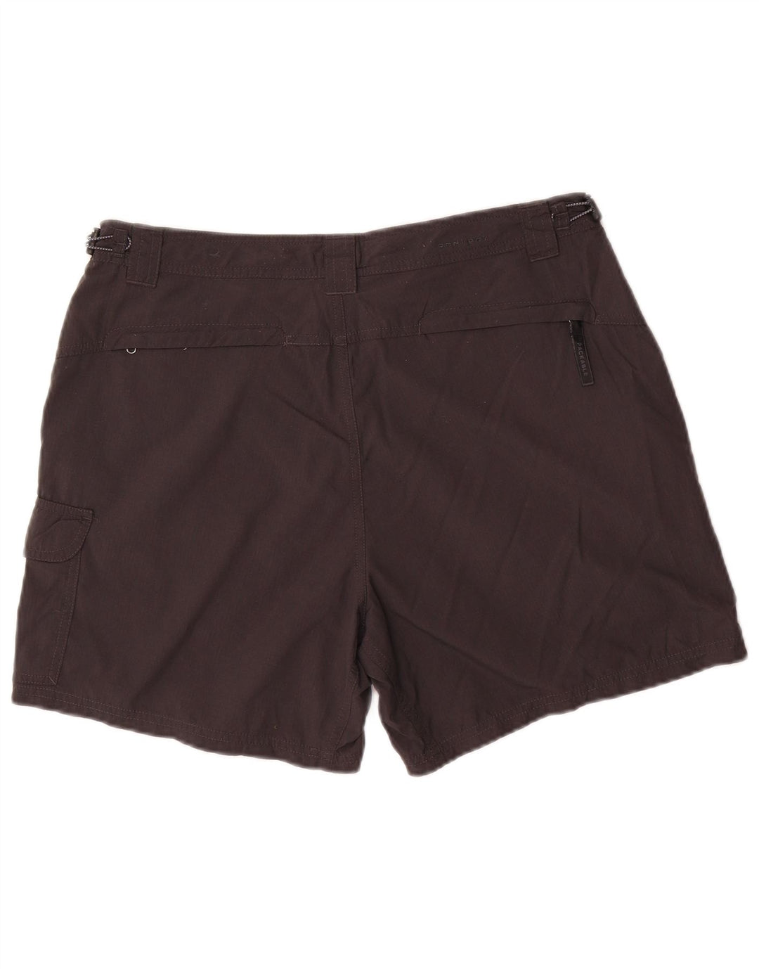 COLUMBIA Womens Cargo Shorts US 12 Large W32 Black Nylon