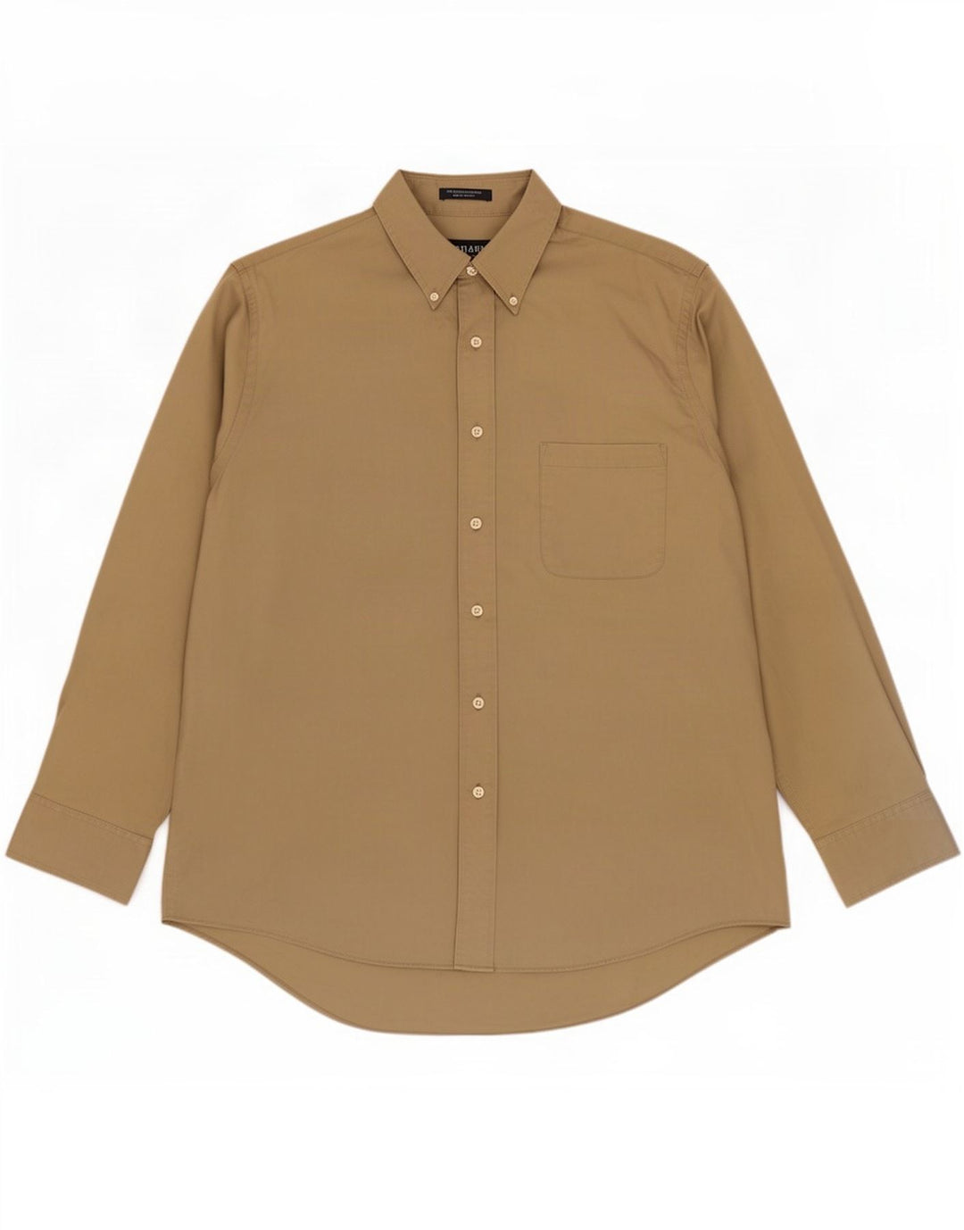 Chaps Herreskjorte str. 17 1/2 XL Khaki Bomuld