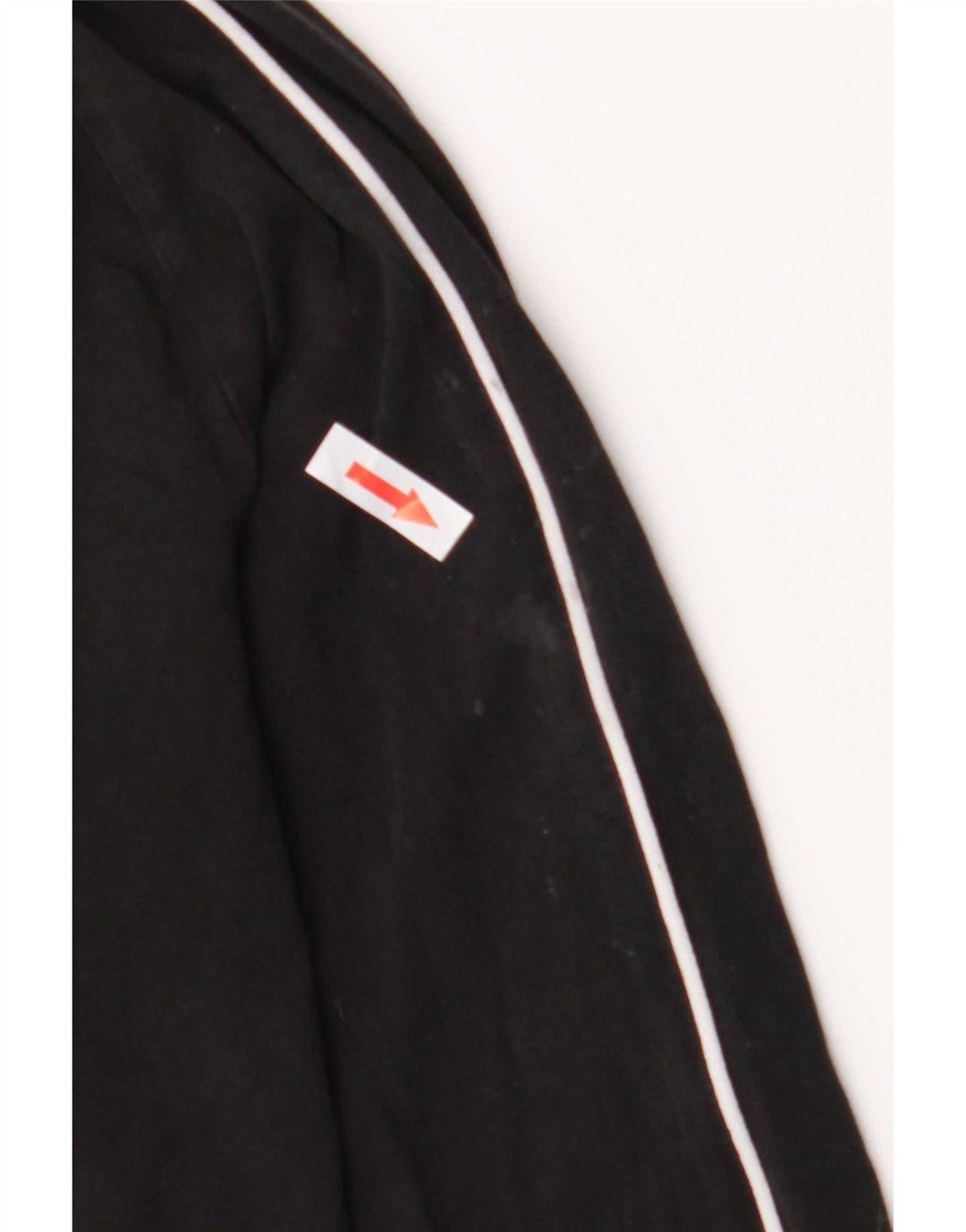 Puma Dame Crop Top Langærmet UK 10 Lille Sort