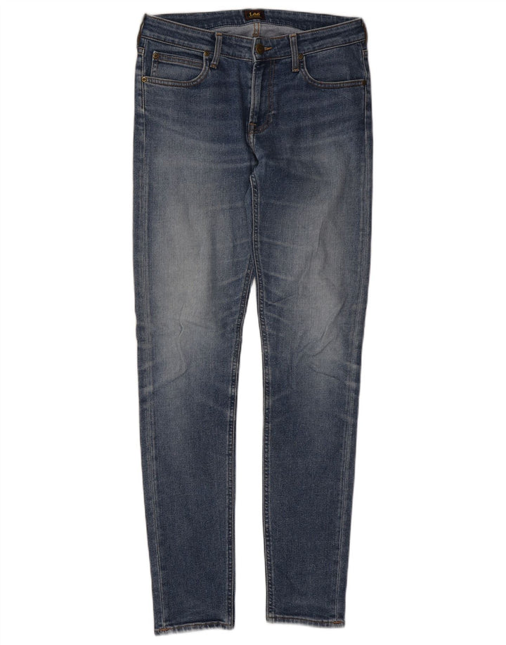 Lee Dame Malone Skinny Jeans W30 L32 Blå Bomuld