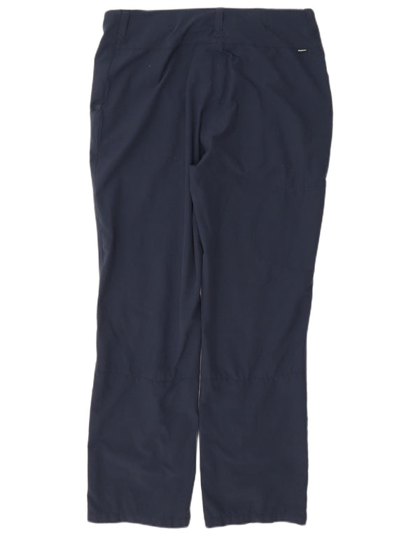 Rohan Womens Hiking Casual Trousers UK 12 Medium W30 L28 Navy Blue