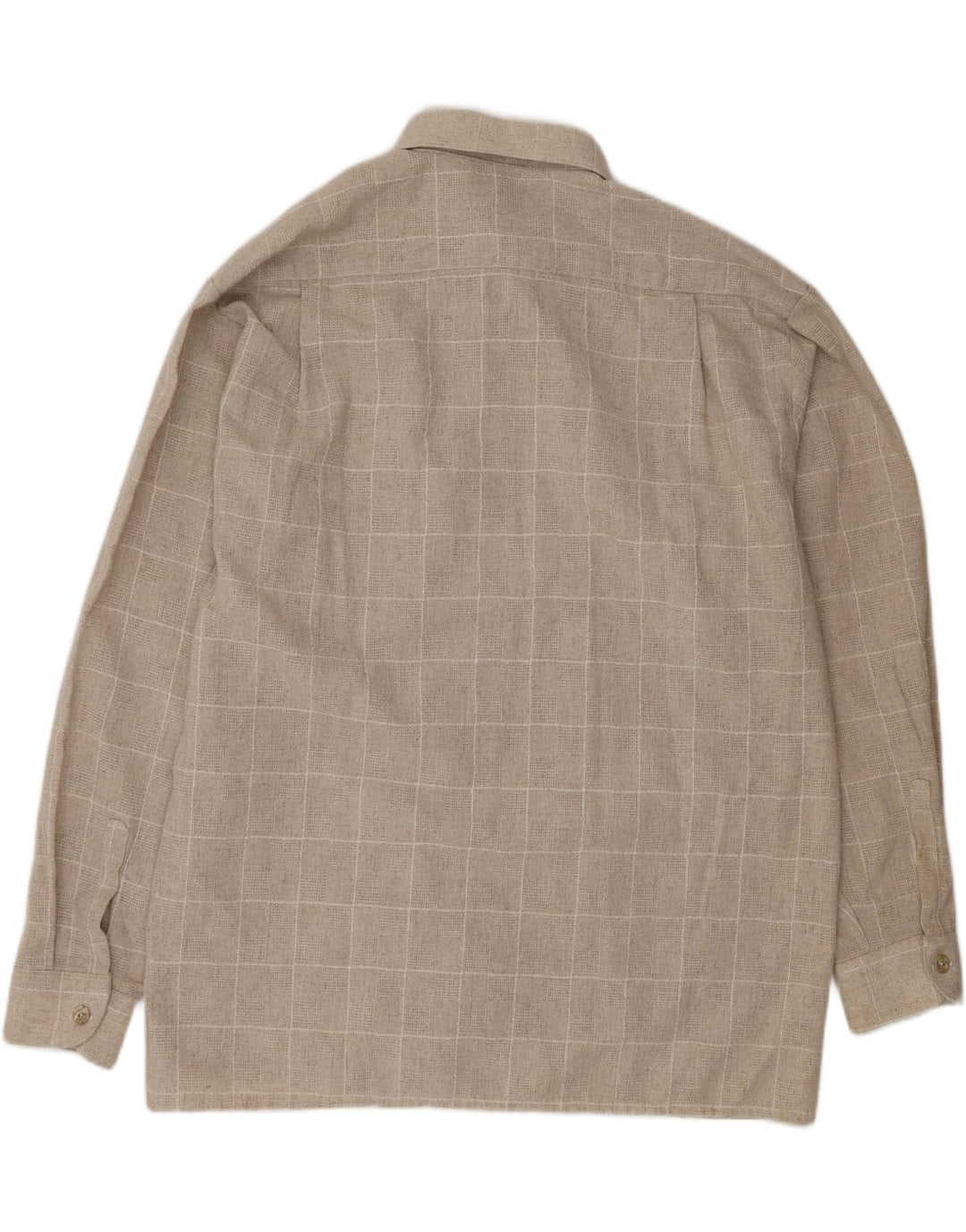 VINTAGE herreskjorte 2XL beige ternet