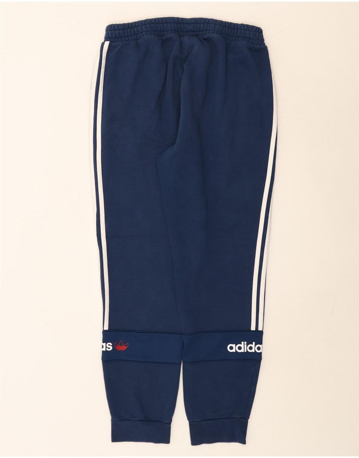 Adidas Herre grafisk træningsdragt Bukser Joggers Medium Navy Blue