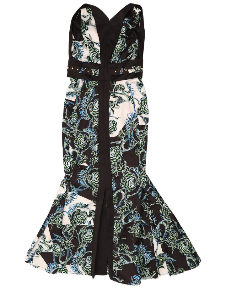 Just Cavalli Kvinders Grafisk Havfrue Kjole IT 44 Medium Sort Designer
