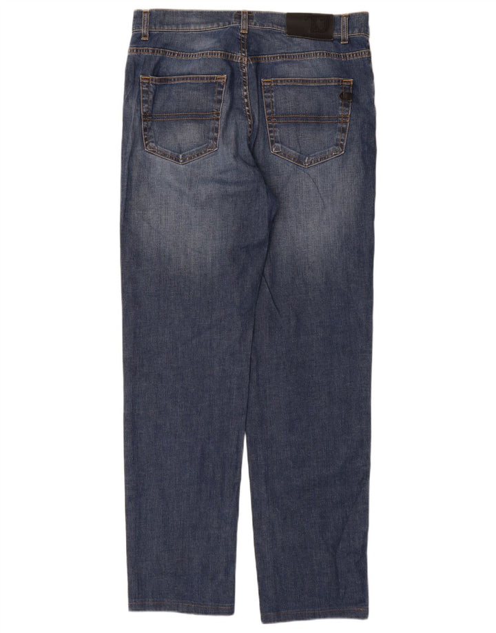 Trussardi lige jeans til kvinder W35 L32 blå bomuld