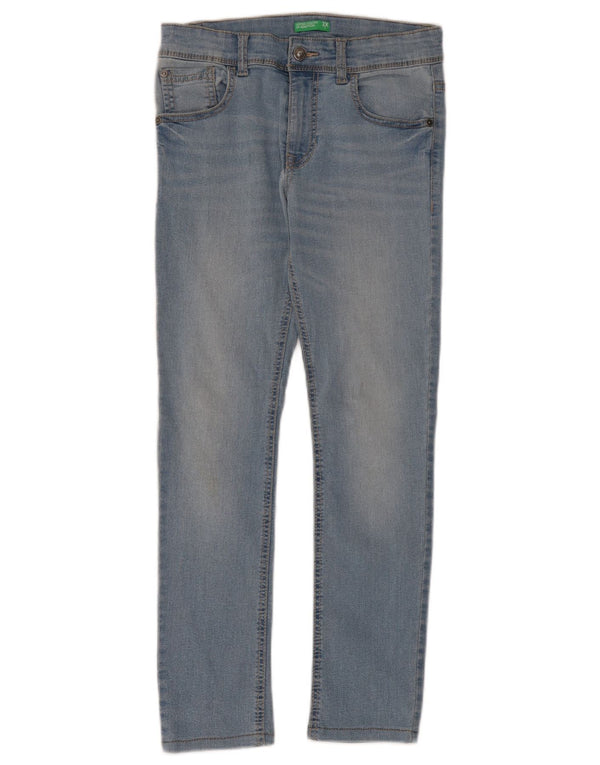 Benetton Boys Slim Jeans 11-12 år W28 L27 Blå