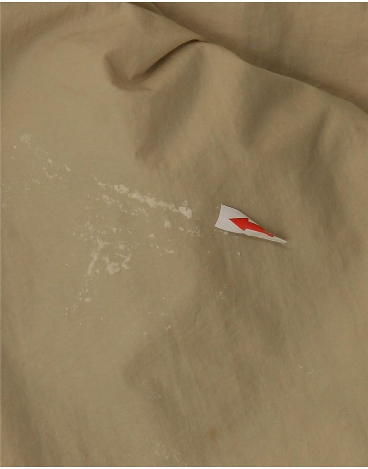 Slam Herre Bomber Jacket UK 40 Stor Beige Nylon
