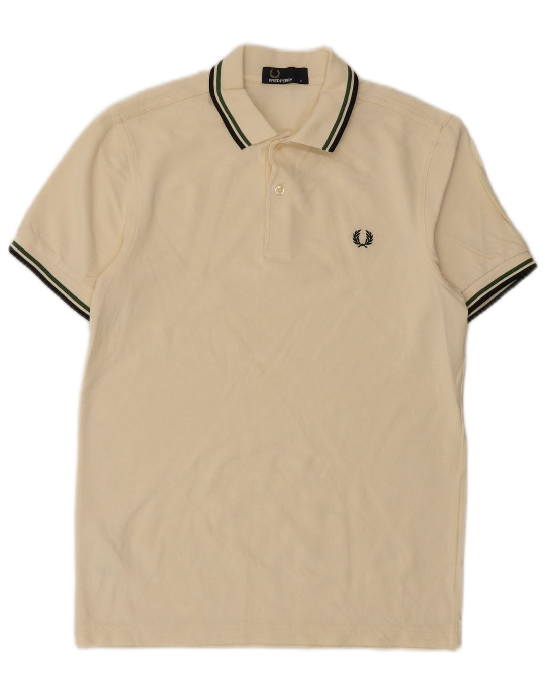 Fred Perry Herre poloskjorte lille hvid bomuld