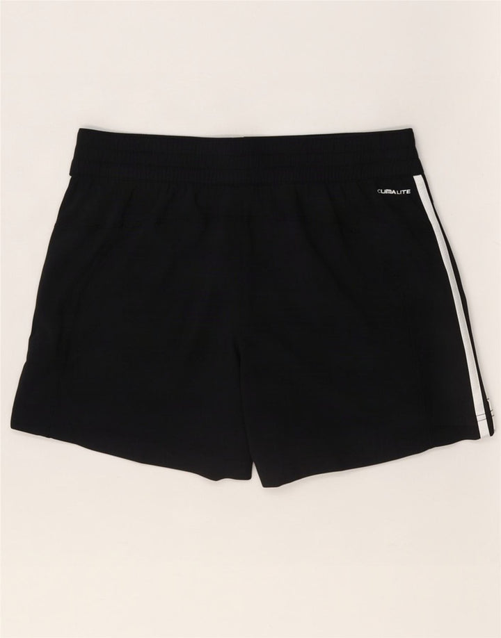 Adidas Dame Climalite Sport Shorts UK 10 Små Grå Nylon