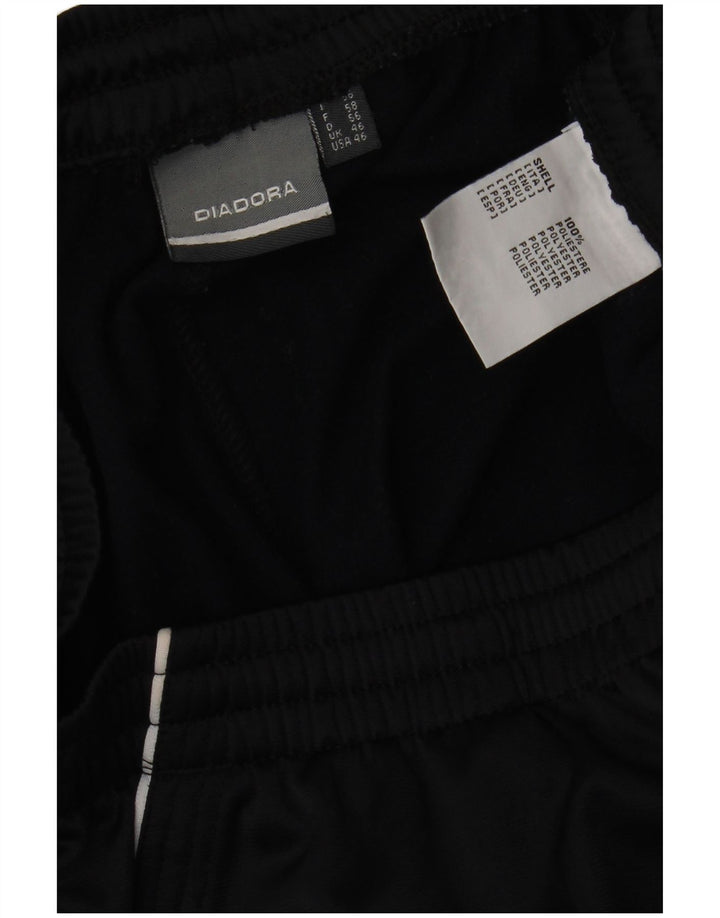 DIADORA Træningsdragt bukser til mænd UK 46 XL Sort Polyester