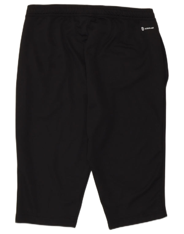 Adidas Womens Aeroready Bermuda Sport Shorts UK 14 Large Black Sports