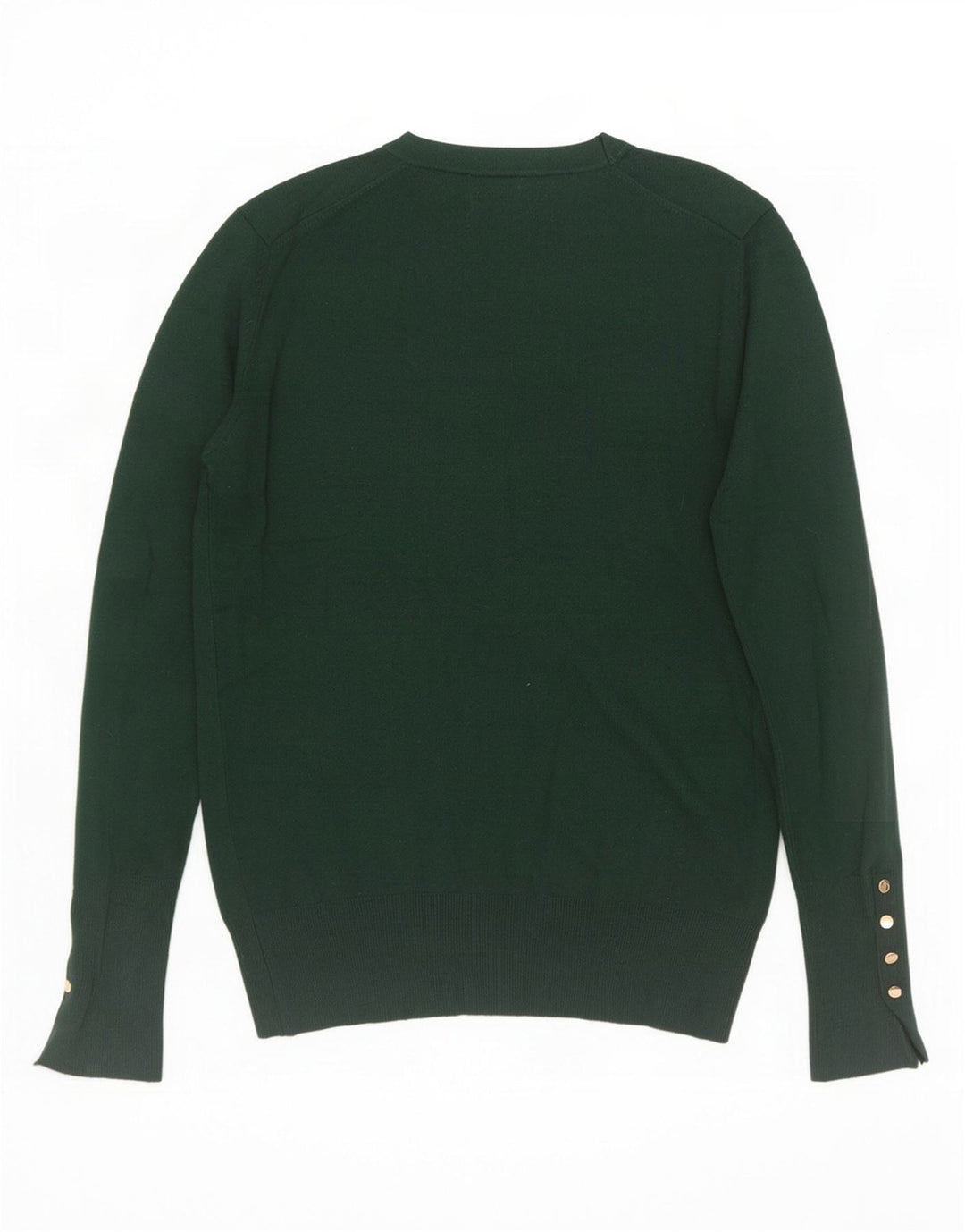 Zara Dame sweater med rund hals DK 12 Medium Grøn viskose