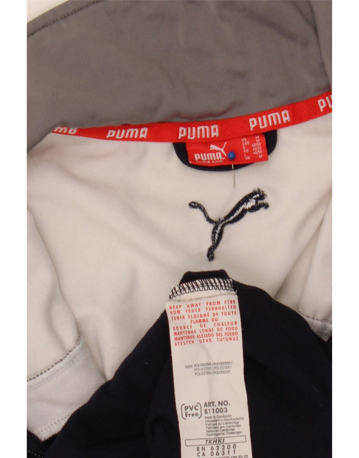 Puma Træningsdragt til mænd Topjakke Medium Marineblå Colourblock Polyester