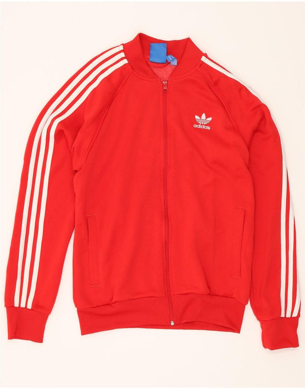 Adidas Træningsdragt til mænd Topjakke Medium Rød Polyester