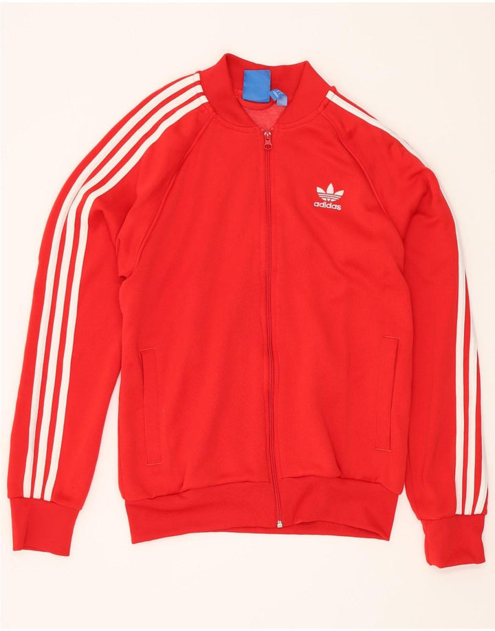 Adidas Træningsdragt til mænd Topjakke Medium Rød Polyester