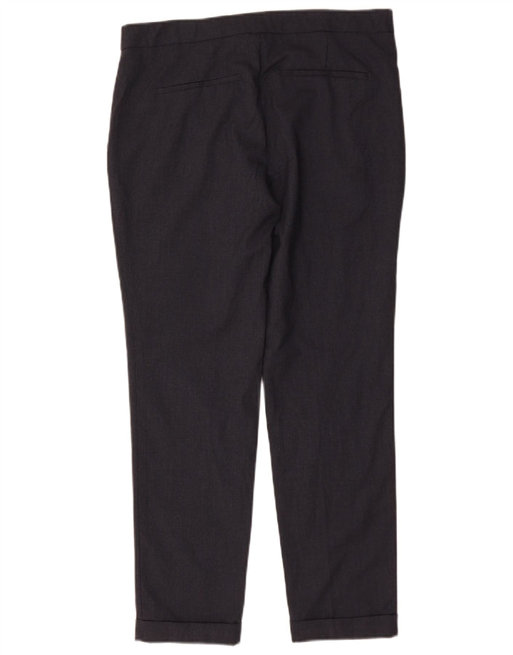 Zara Dame Slim Suit Bukser EU 38 Small W28 L27 Grå