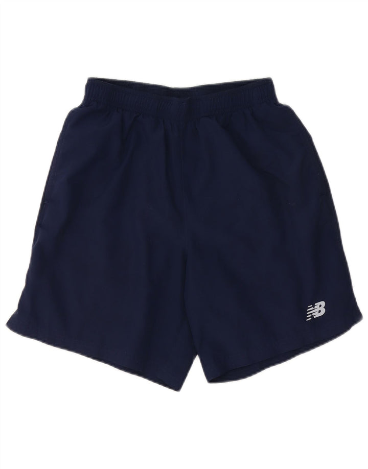 New Balance Sportsshorts til mænd Små marineblå polyester