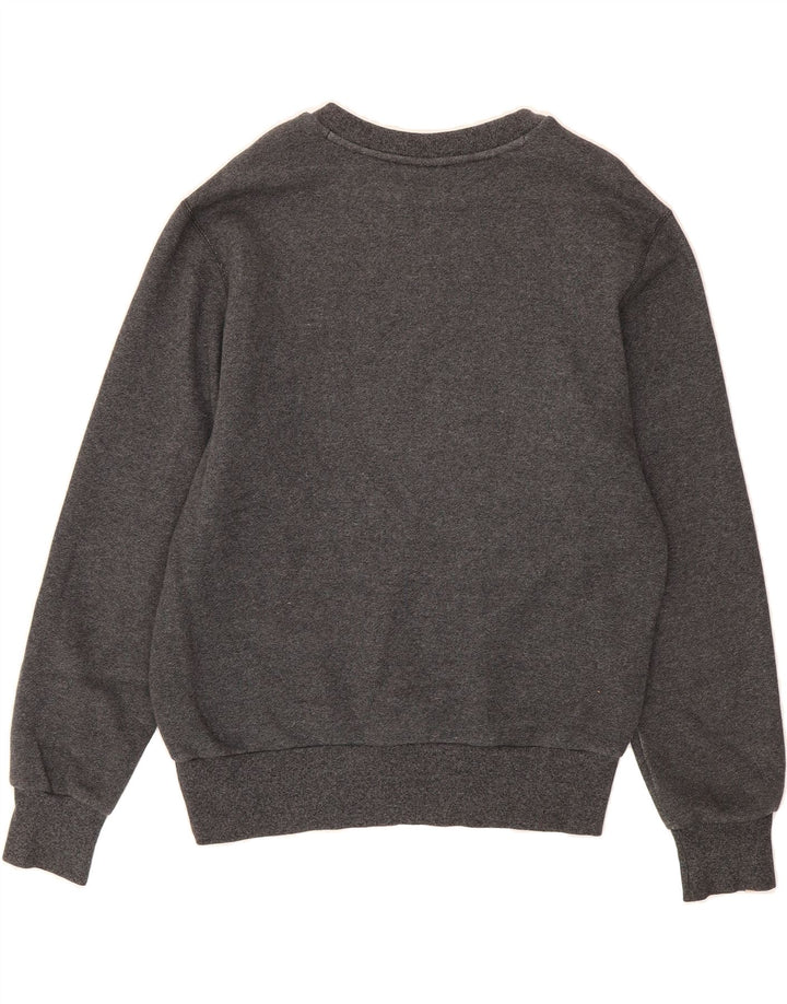 PUMA Mens Graphic Sweatshirt Jumper Medium Grey Cotton Vintage Puma and Second-Hand Puma from Messina Hembry 