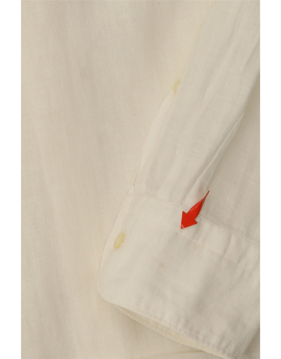 SILVESTRI -TEDDEI Herre Custom Fit skjorte str. 16 41 Large White Linen