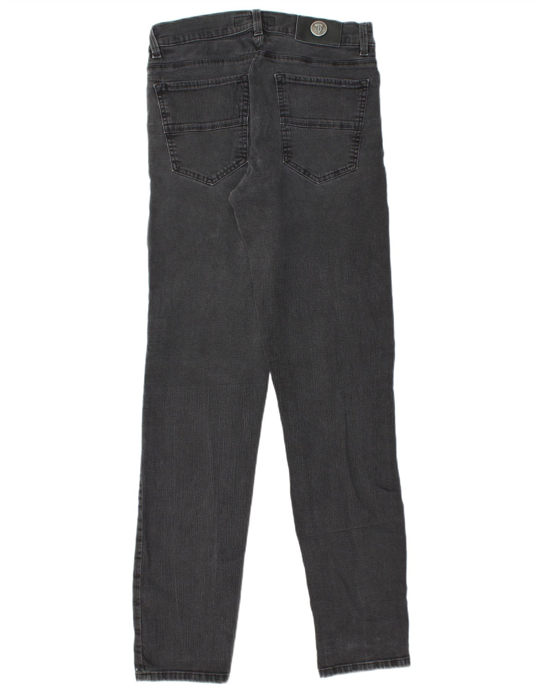 TRUSSARDI Mens Slim Jeans W32 L33 Grey Polyester