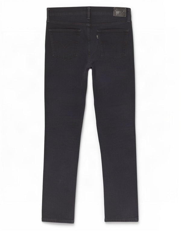 Levi's Dame 314 Shaping Straight Jeans W29 L32 Sort Bomuld