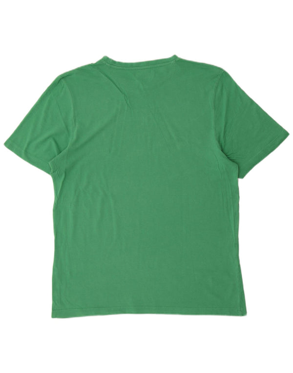 Kappa Mens Graphic T-Shirt Top Large Green